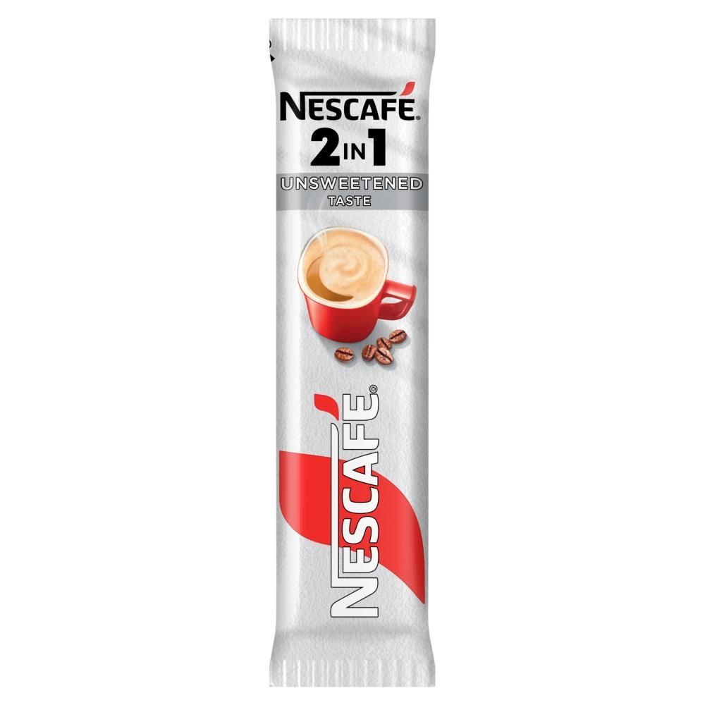 Nescafé 2in1 Unsweetened Taste Rozpuszczalny napój kawowy 8 g