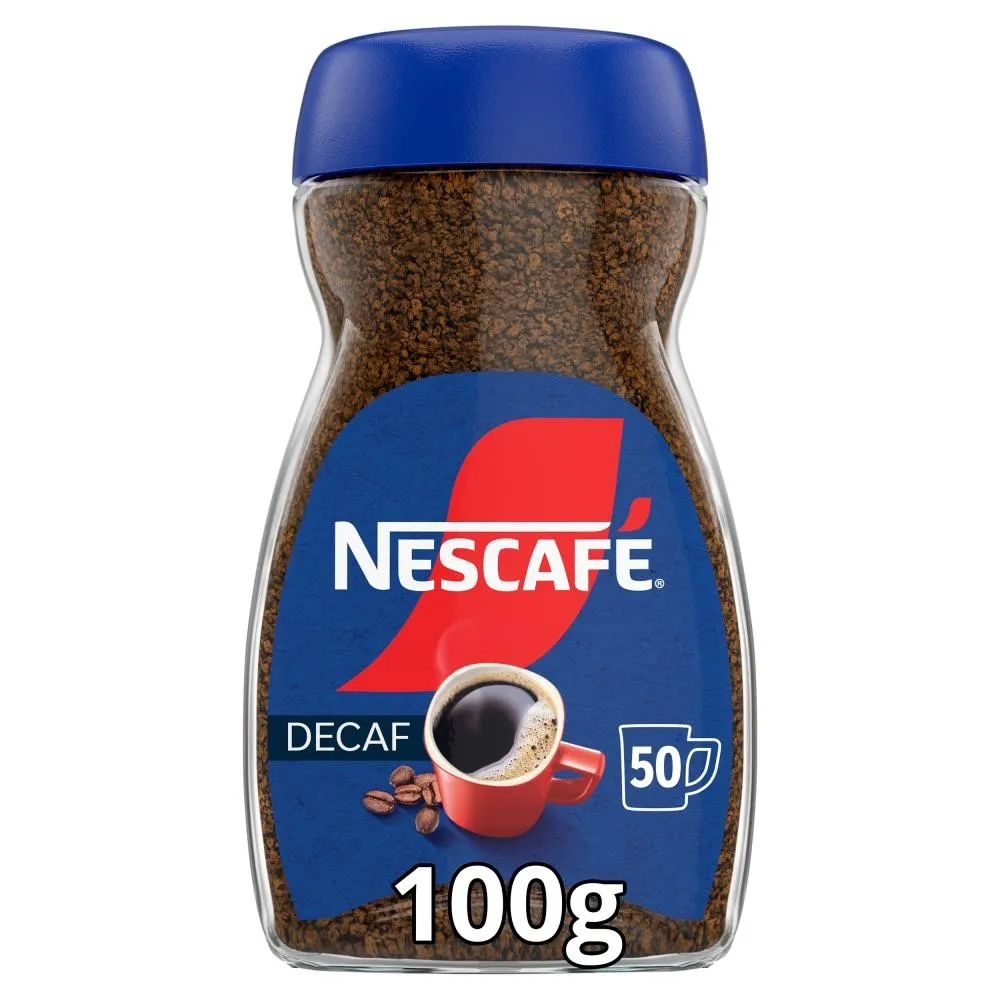 NESCAFÉ Classic Decaf Kawa rozpuszczalna bezkofeinowa 100 g