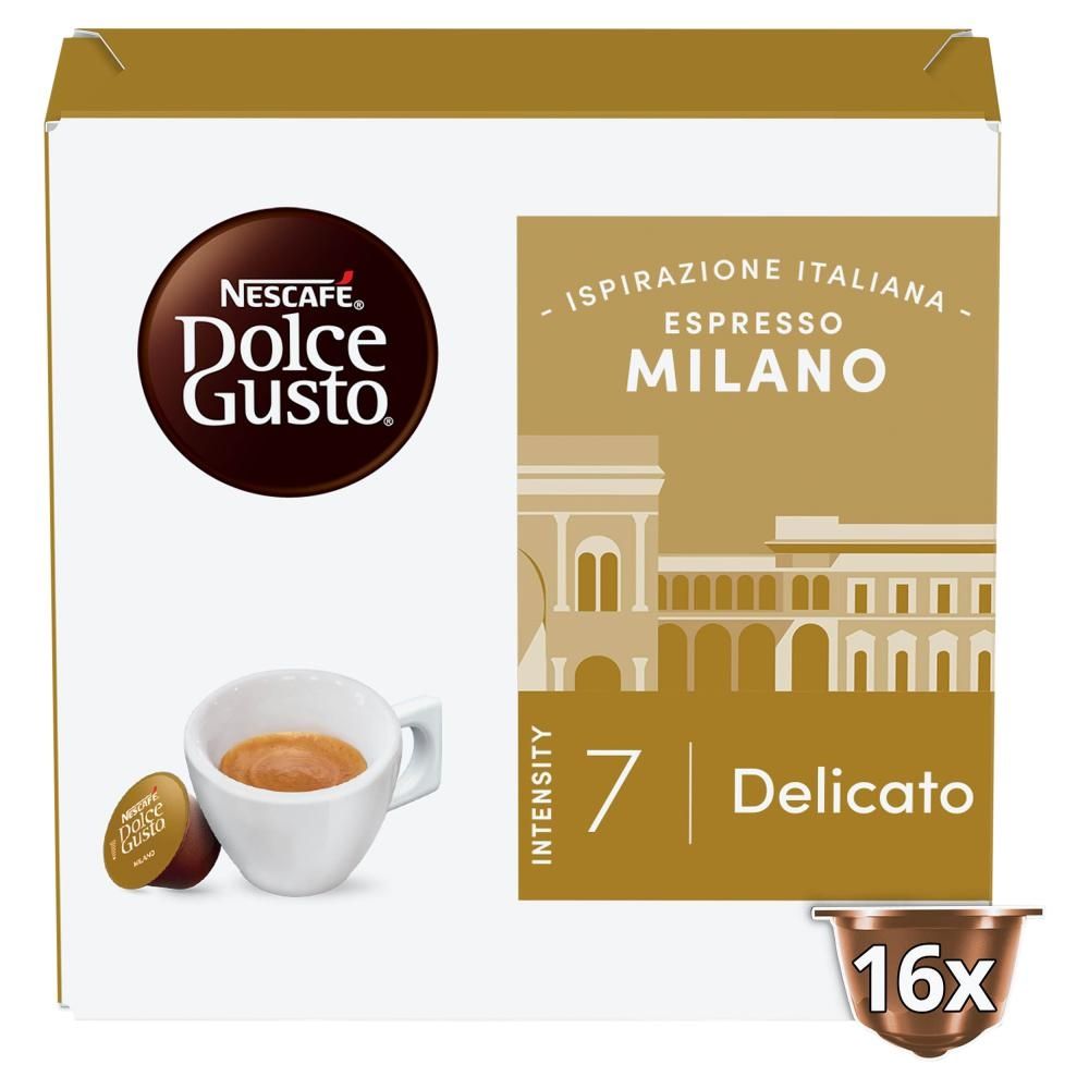 NESCAFÉ Dolce Gusto Espresso Milano Kawa w kapsułkach 99,2 g (16 x 6,2 g)