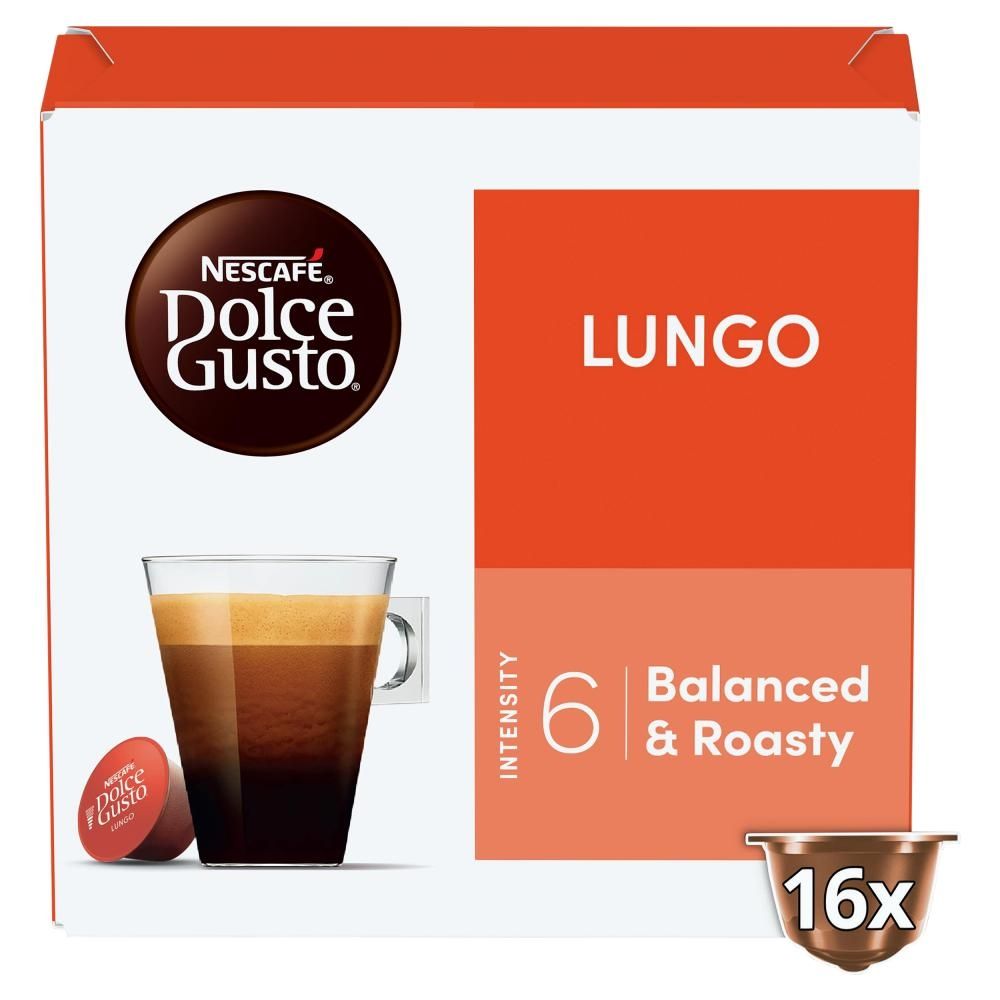 NESCAFÉ Dolce Gusto Lungo Kawa w kapsułkach 89,6 g (16 x 5,6 g)