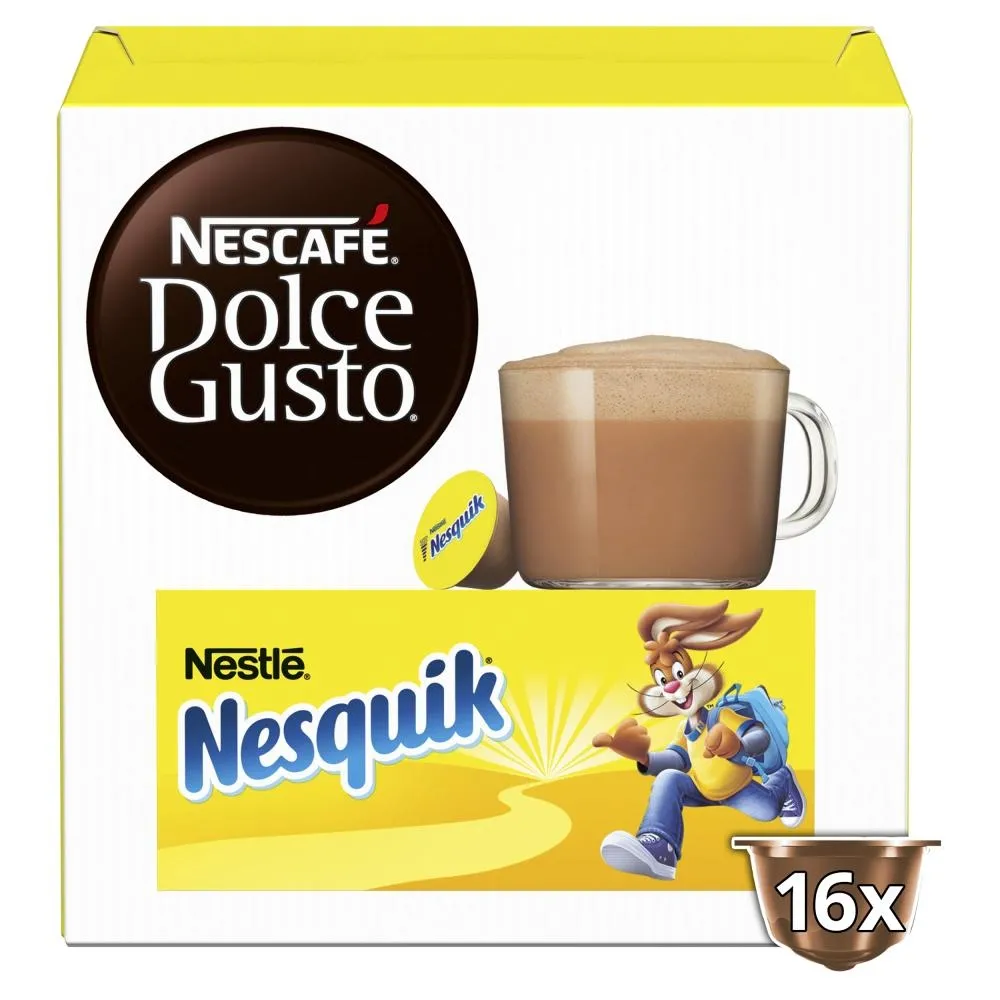 NESCAFÉ Dolce Gusto Nesquik Napój kakaowy w kapsułkach 256 g (16 x 16 g)