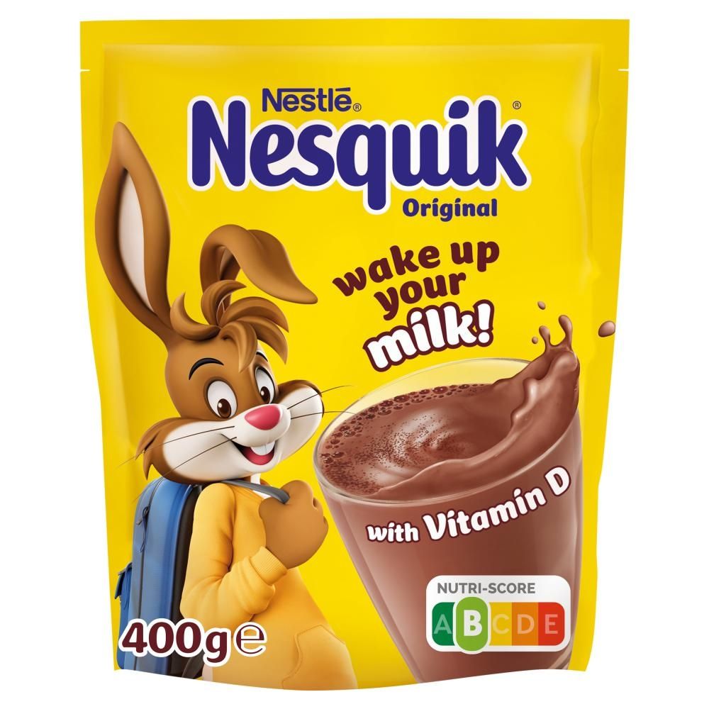 Nesquik Rozpuszczalny napój kakaowy z dodatkiem witamin 400 g