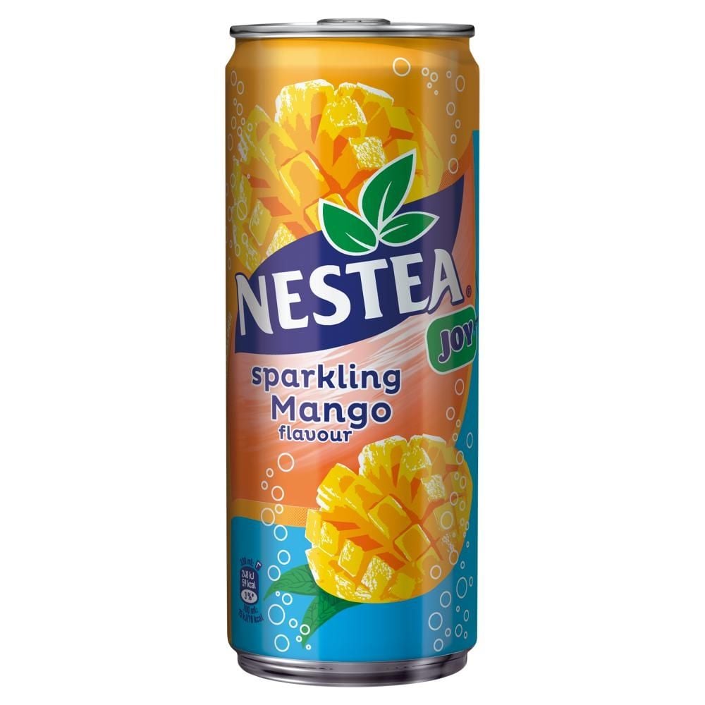 Nestea Joy Gazowany napój owocowo-herbaciany o smaku mango 330 ml