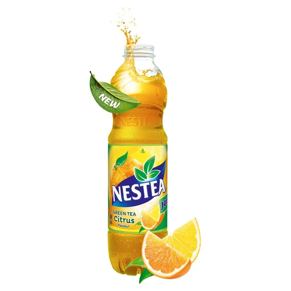 Nestea Joy Green Tea Napój owocowo-herbaciany o smaku cytrusowym 1,5 l