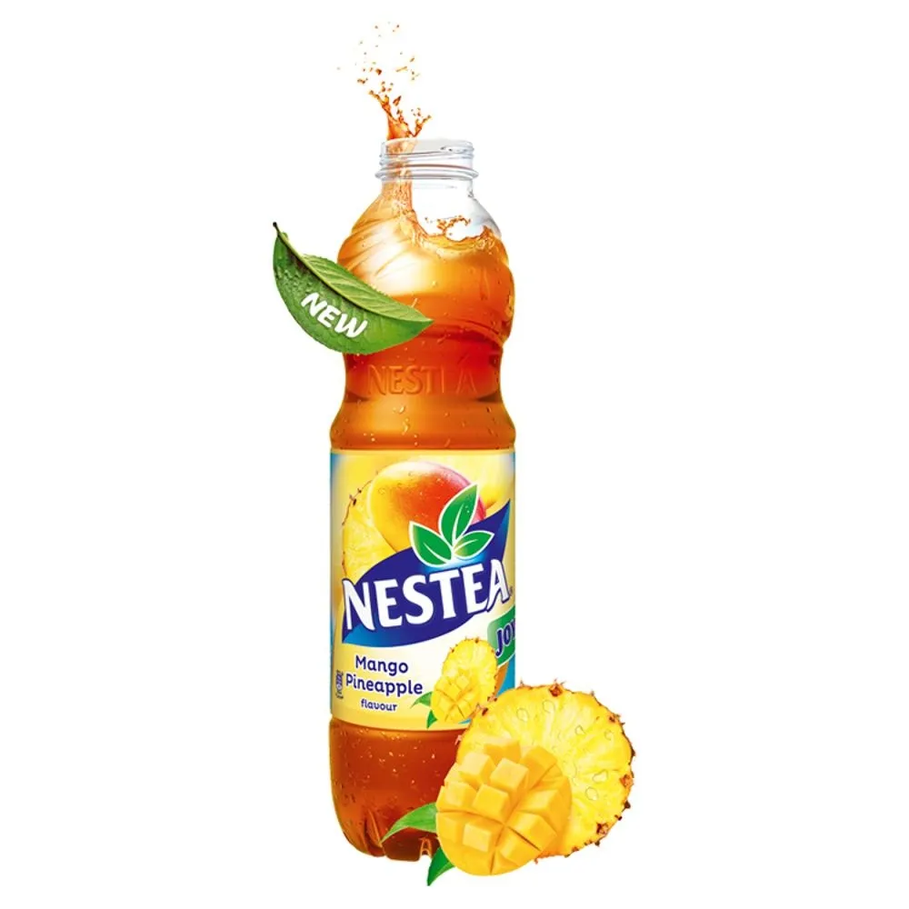 Nestea Joy Napój owocowo-herbaciany o smaku mango i ananasa 1,5 l