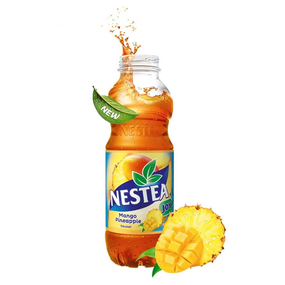 Nestea Joy Napój owocowo-herbaciany o smaku mango i ananasa 500 ml