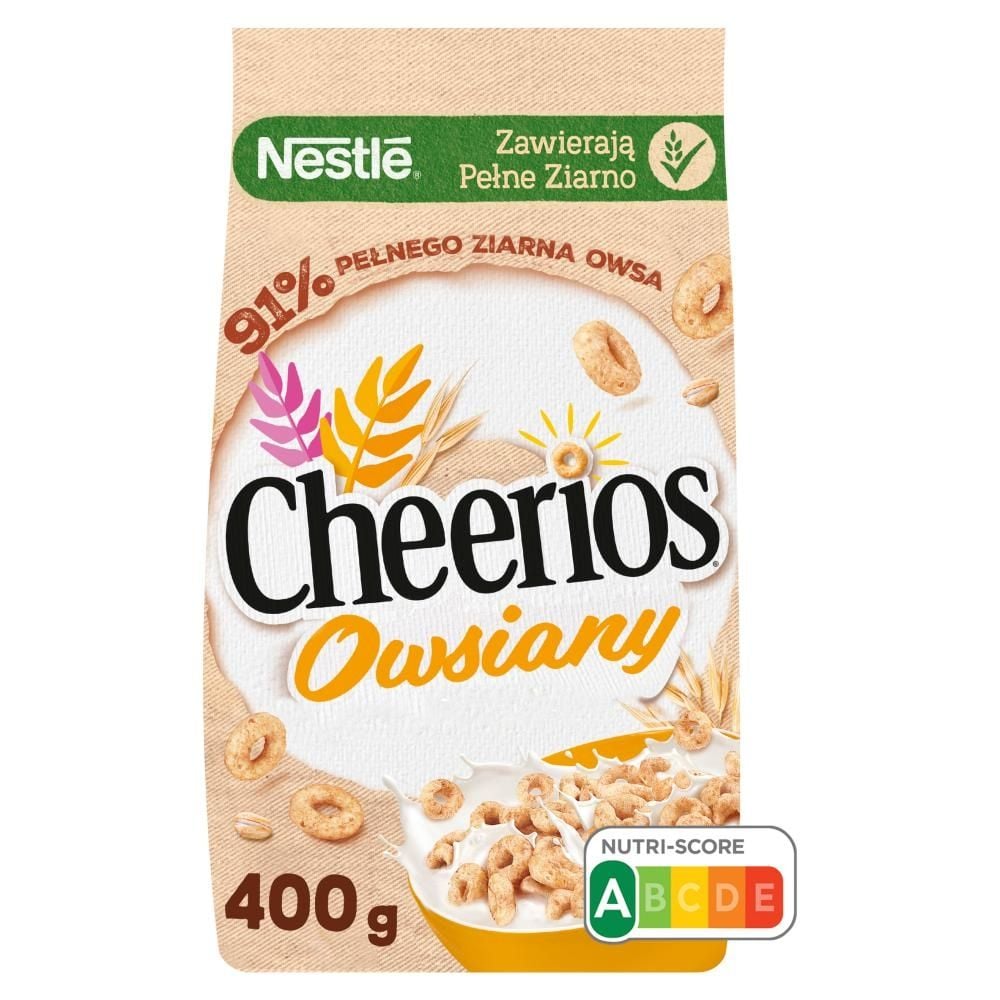 Nestlé Cheerios Owsiany Płatki 400 g