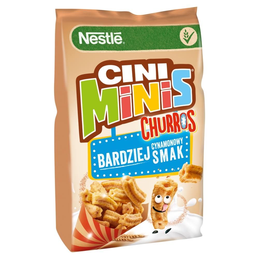 Nestlé Cini Minis Churros Płatki śniadaniowe 210 g