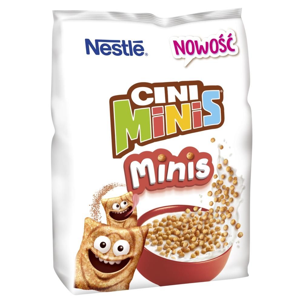 Nestlé Cini Minis Minis Zbożowe kuleczki o smaku cynamonowym 400 g