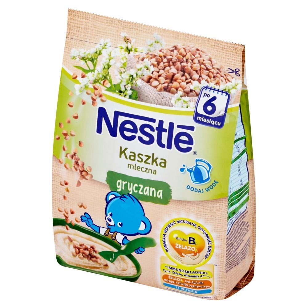 Nestlé Kaszka mleczna gryczana po 6 miesiącu 180 g Zakupy online z