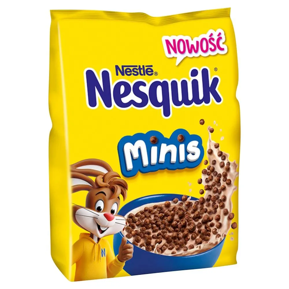 Nestlé Nesquik Minis Kuleczki o smaku czekoladowym 400 g