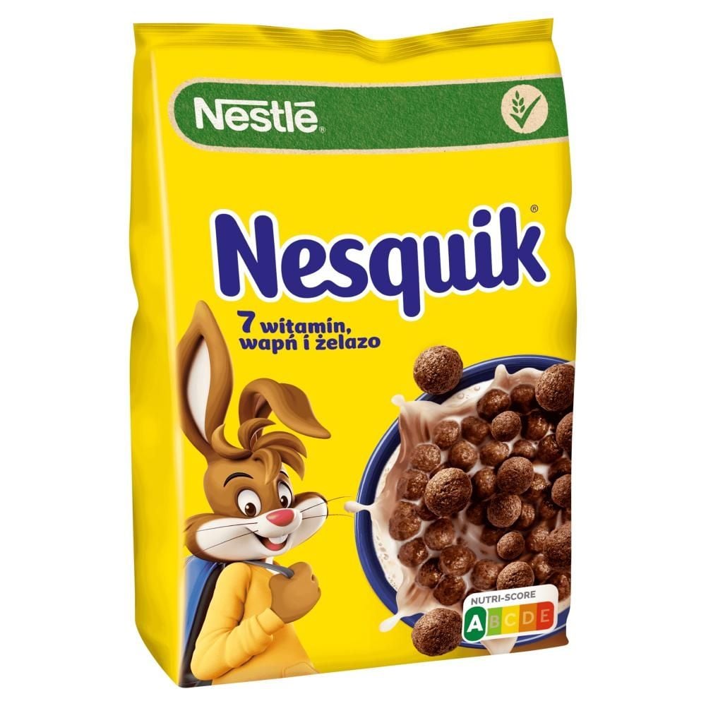 Nestlé Nesquik Zbożowe kuleczki o smaku czekoladowym 250 g