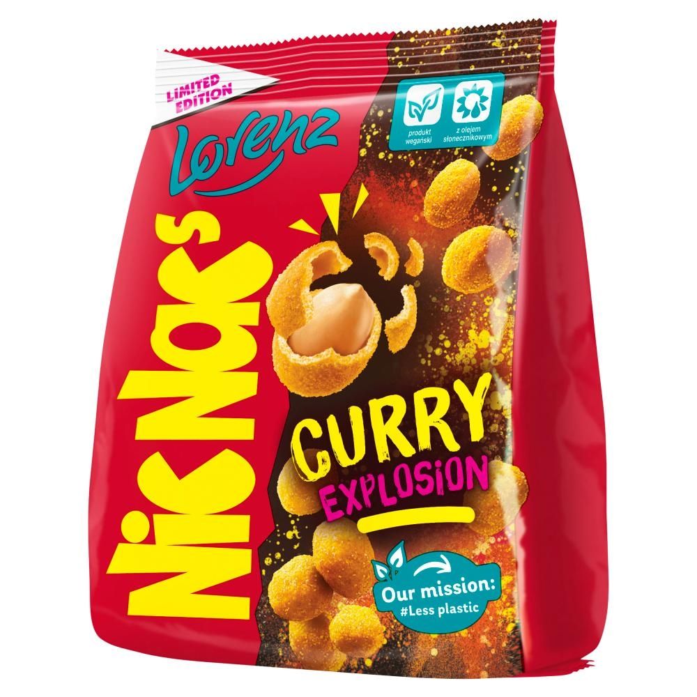 NicNac's Curry Explosion Orzeszki ziemne w chrupiącej panierce 110 g