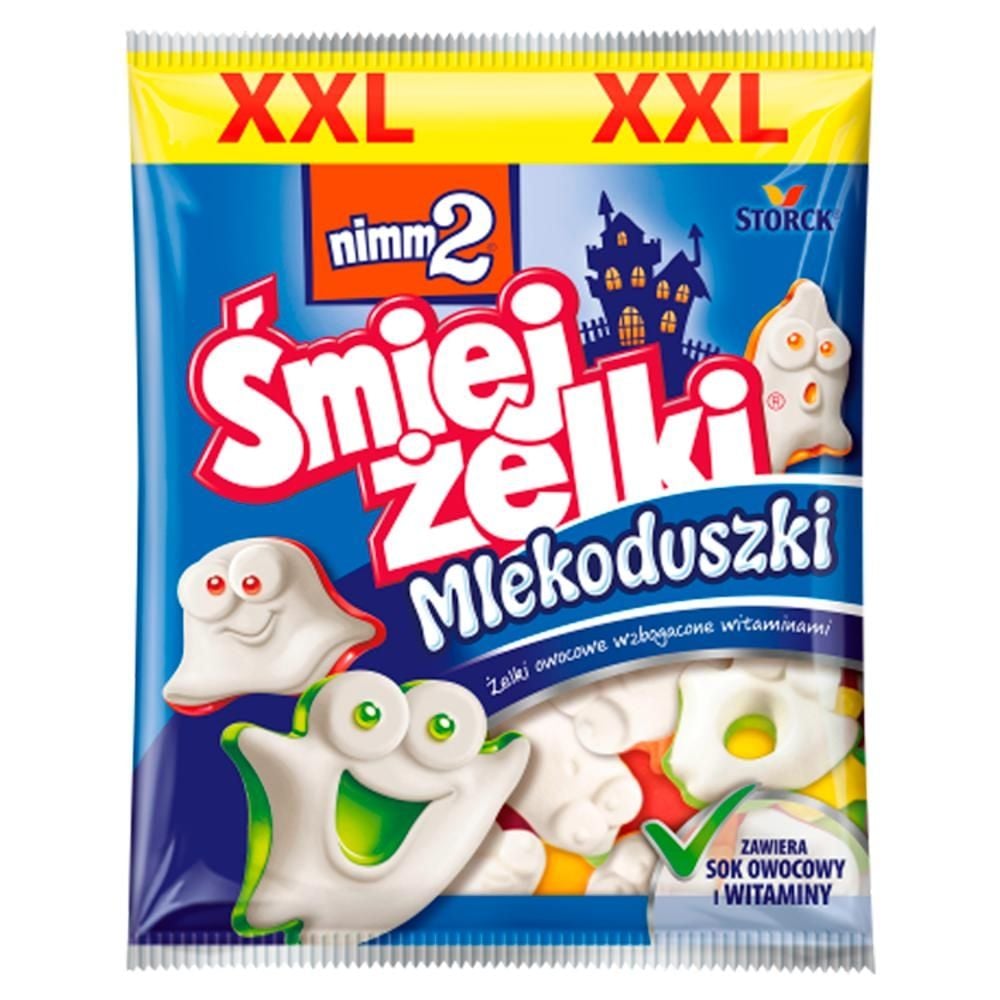 nimm2 Śmiejżelki Mlekoduszki Żelki owocowe wzbogacone witaminami 165 g