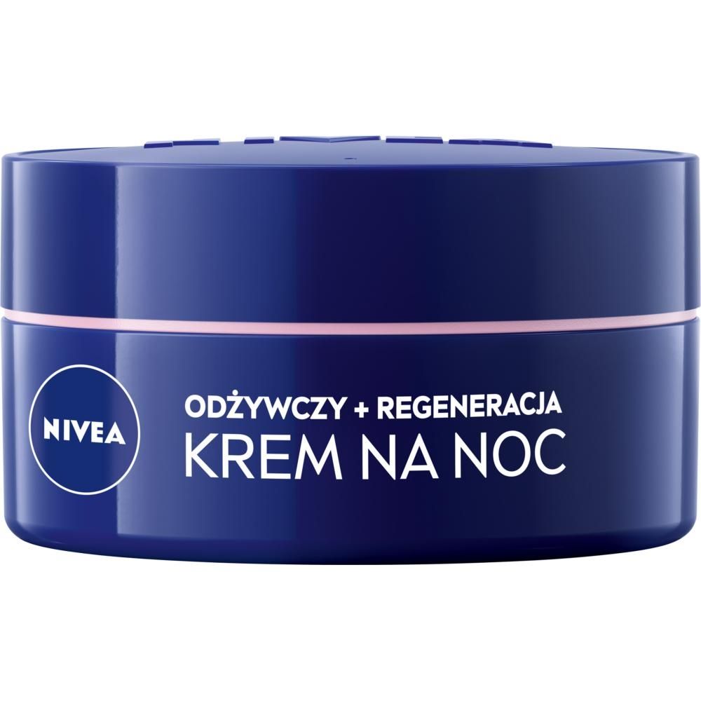 Nivea 24H Nawilżenia Odżywczy krem na noc dla cery suchej i wrażliwej 50 ml