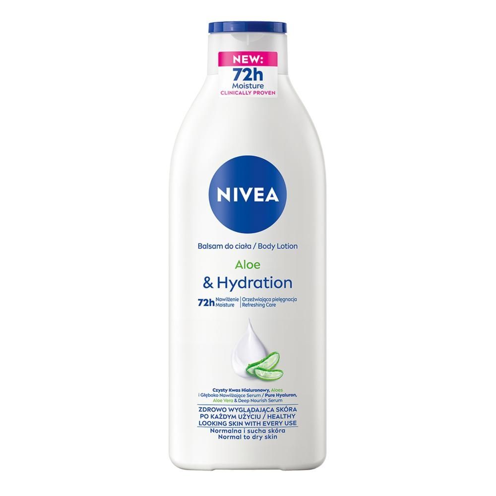 Nivea Aloe & Hydration Nawilżający balsam do ciała z aloesem 400 ml