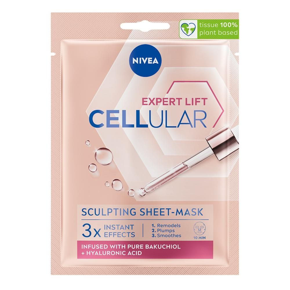 Nivea Cellular Expert Lift Chłodząco-modelująca maska w płachcie 1 szt.