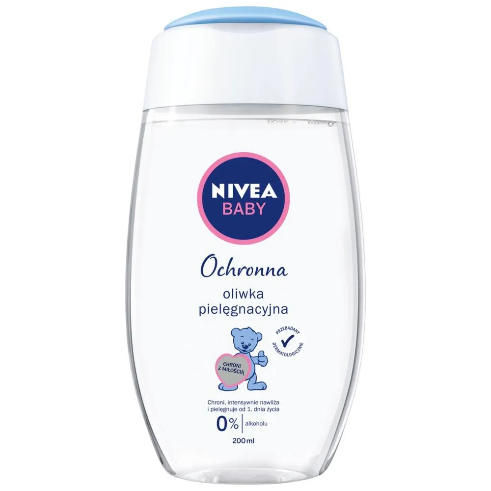 Nivea Delikatna ochronna oliwka pielęgnacyjna 200 ml