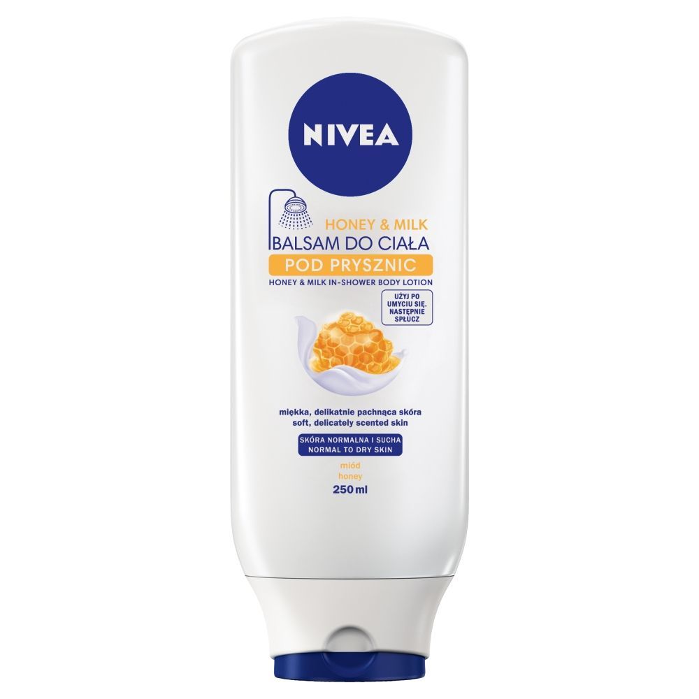 NIVEA Honey & Milk Balsam do ciała pod prysznic 250 ml