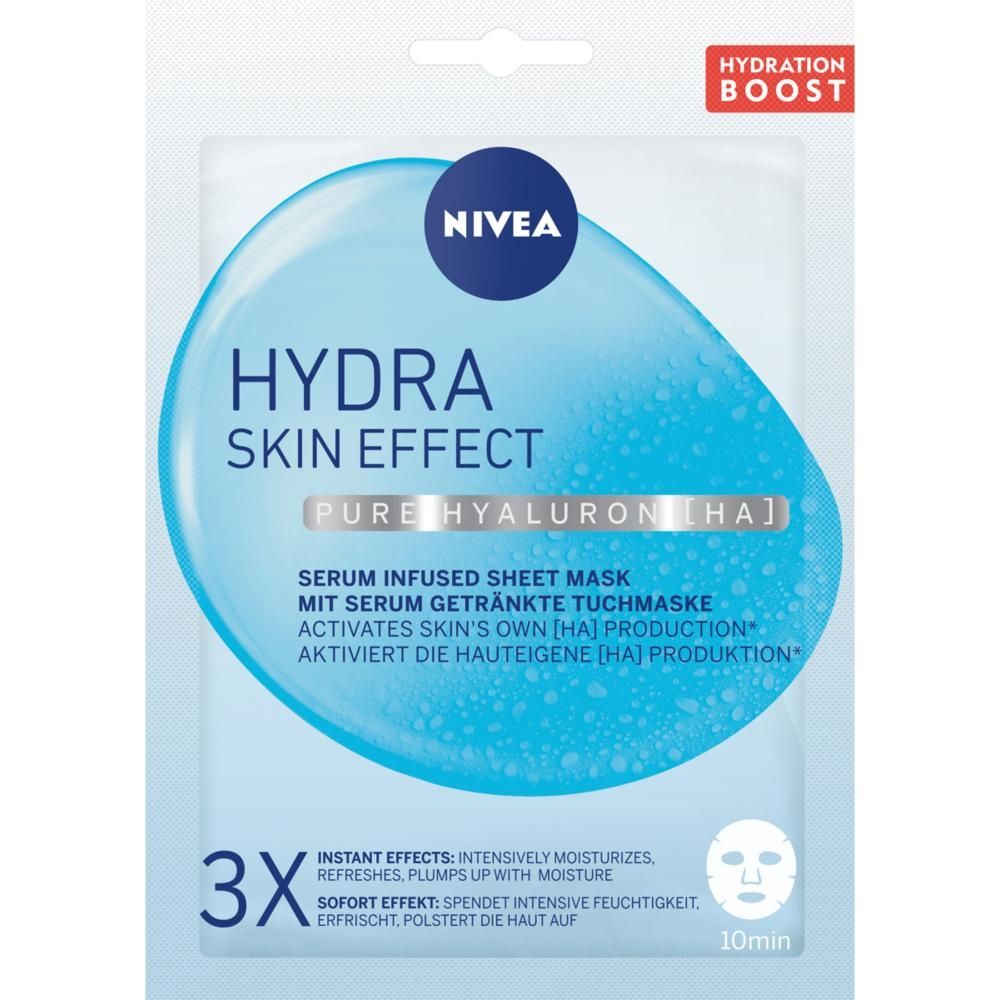 Nivea Hydra Skin Effect Nawadniająca Maska-serum w płachcie 1 szt