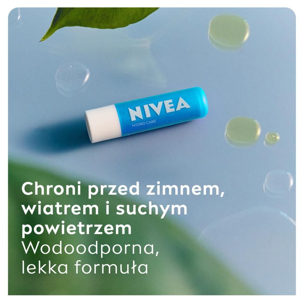 Nivea Hydro Care Pielęgnująca pomadka do ust SPF 15 5,5 ml