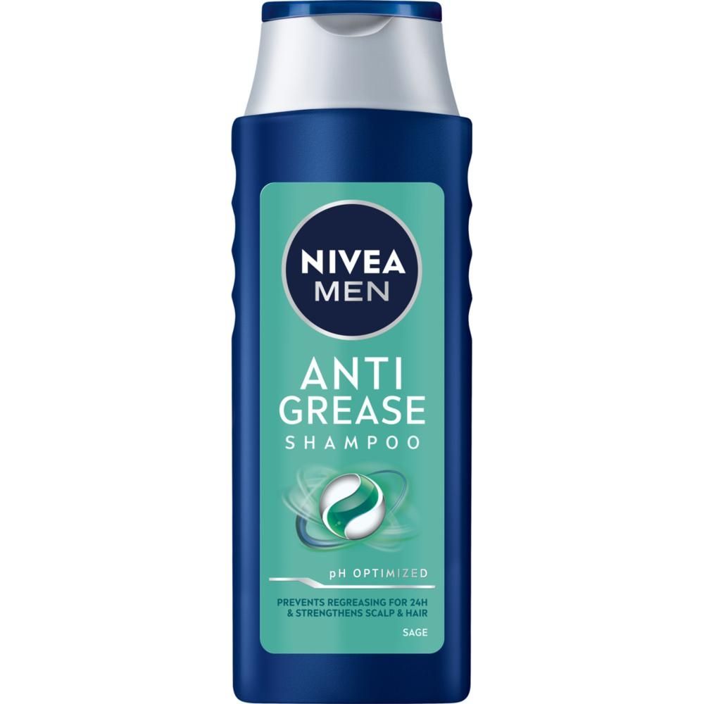 Nivea MEN Anti Grease Męski szampon do włosów przetłuszczających się 400 ml