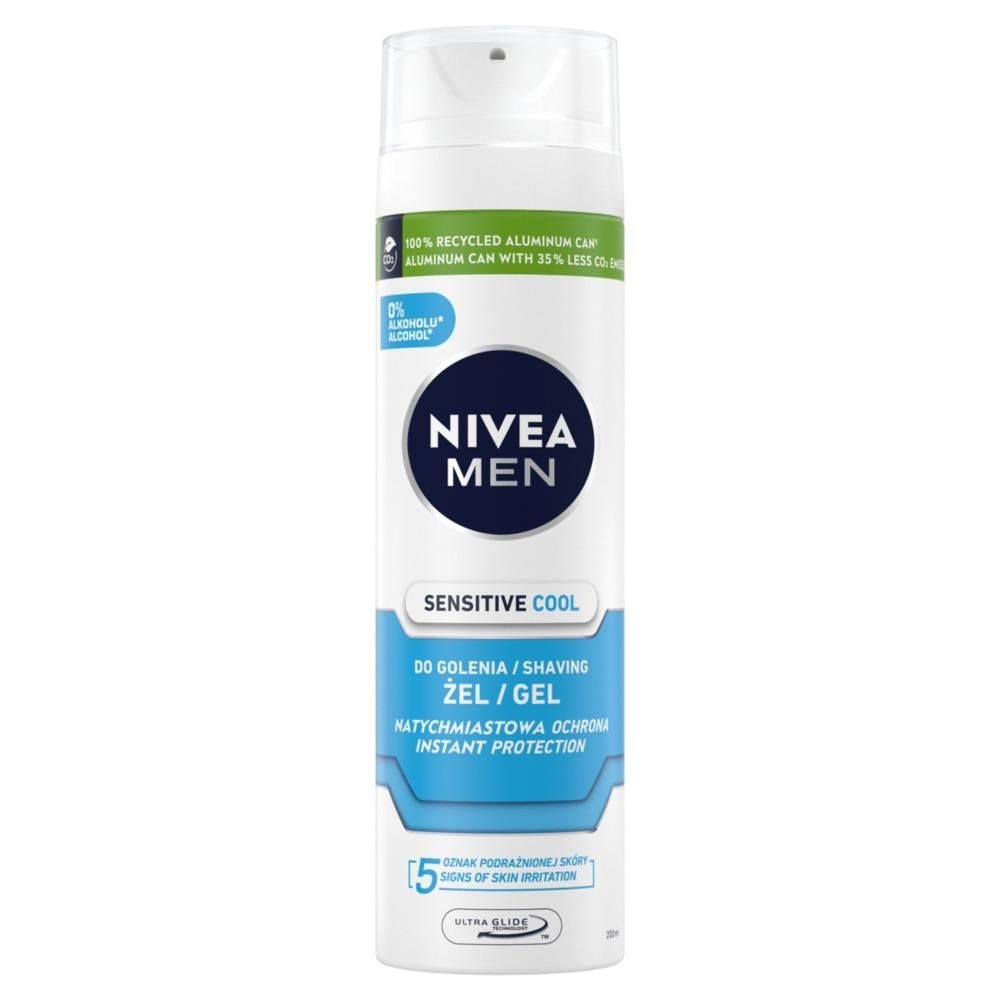 Nivea MEN Chłodzący ŻEL DO Golenia Sensitive Cool 200 ml