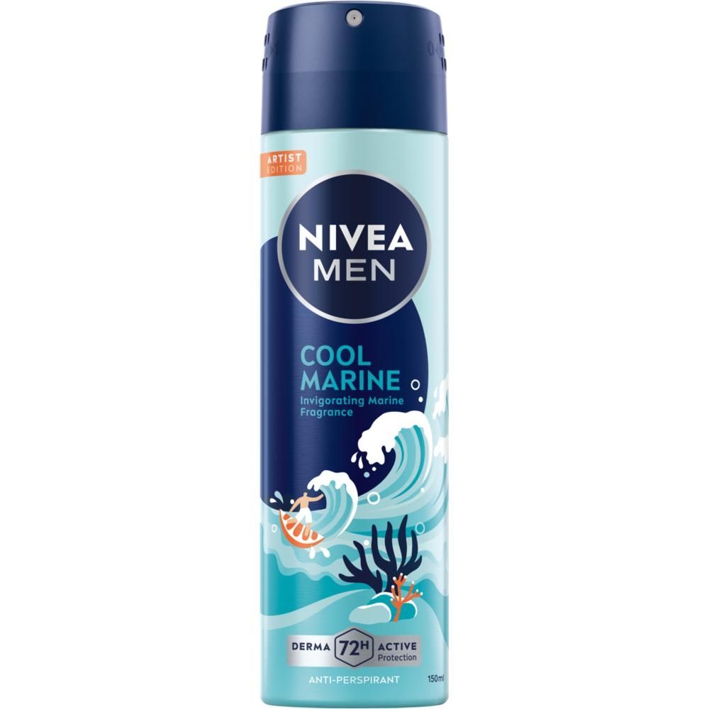 Nivea MEN Cool Marine Antyperspirant spray 150ml