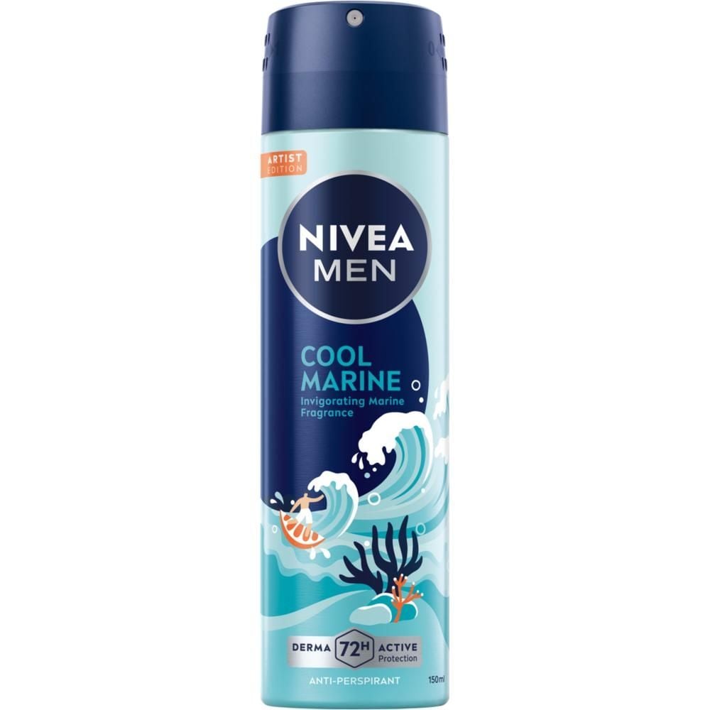 Nivea MEN Cool Marine Antyperspirant spray 150ml