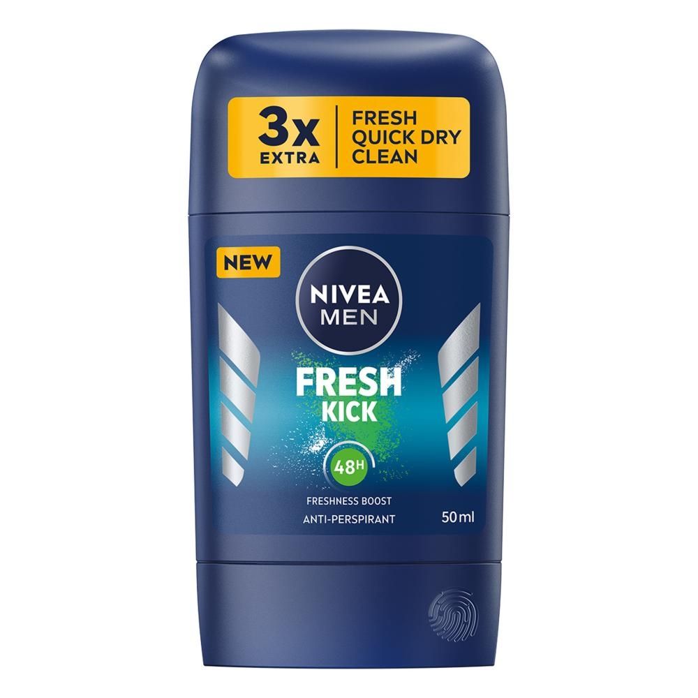 Nivea MEN Fresh Kick Antyperspirant w sztyfcie 50 ml