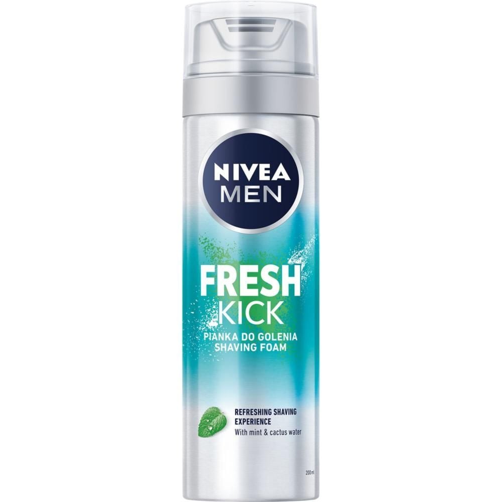 Nivea MEN Fresh Kick Pianka DO Golenia 200 ml