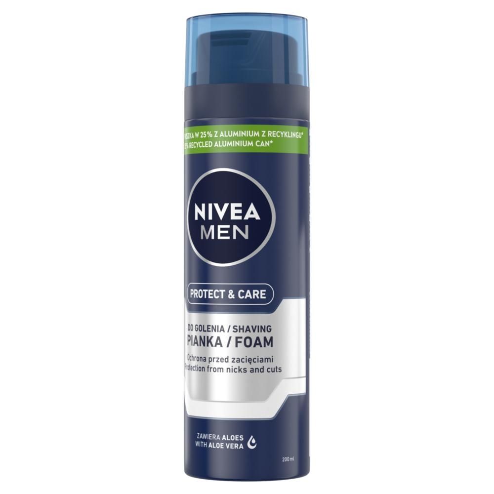 Nivea MEN Protect & Care Ochronna Pianka DO Golenia 200 ml