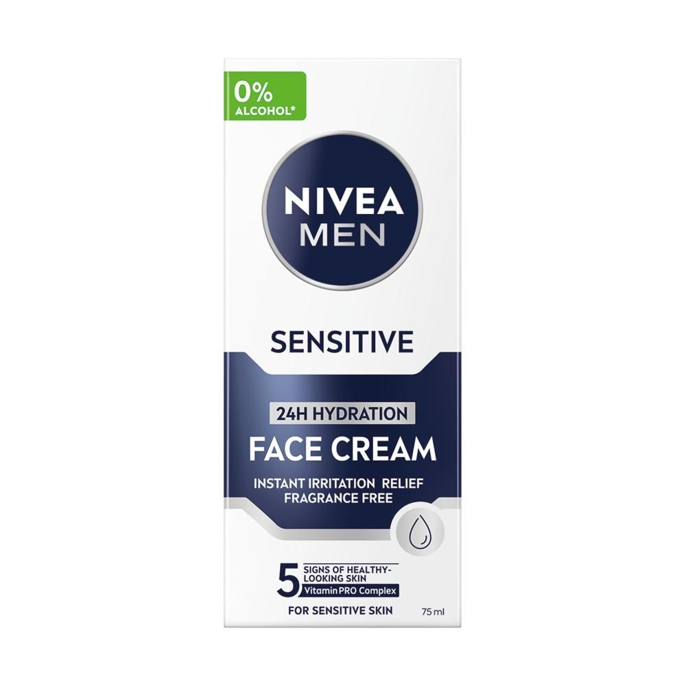 Nivea MEN Sensitive Łagodzący Krem do twarzy dla mężczyzn 75 ml