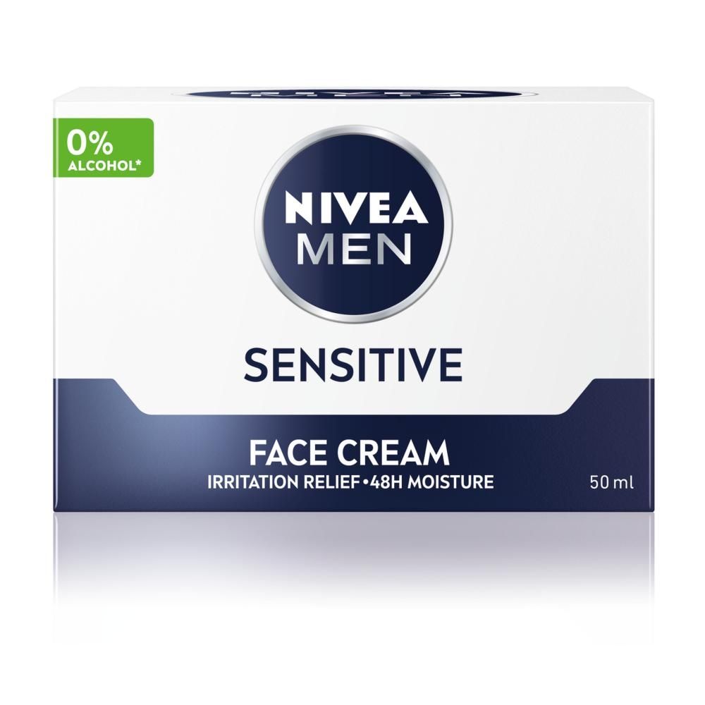 Nivea MEN Sensitive Łagodzący Krem nawilżający dla mężczyzn 50ml