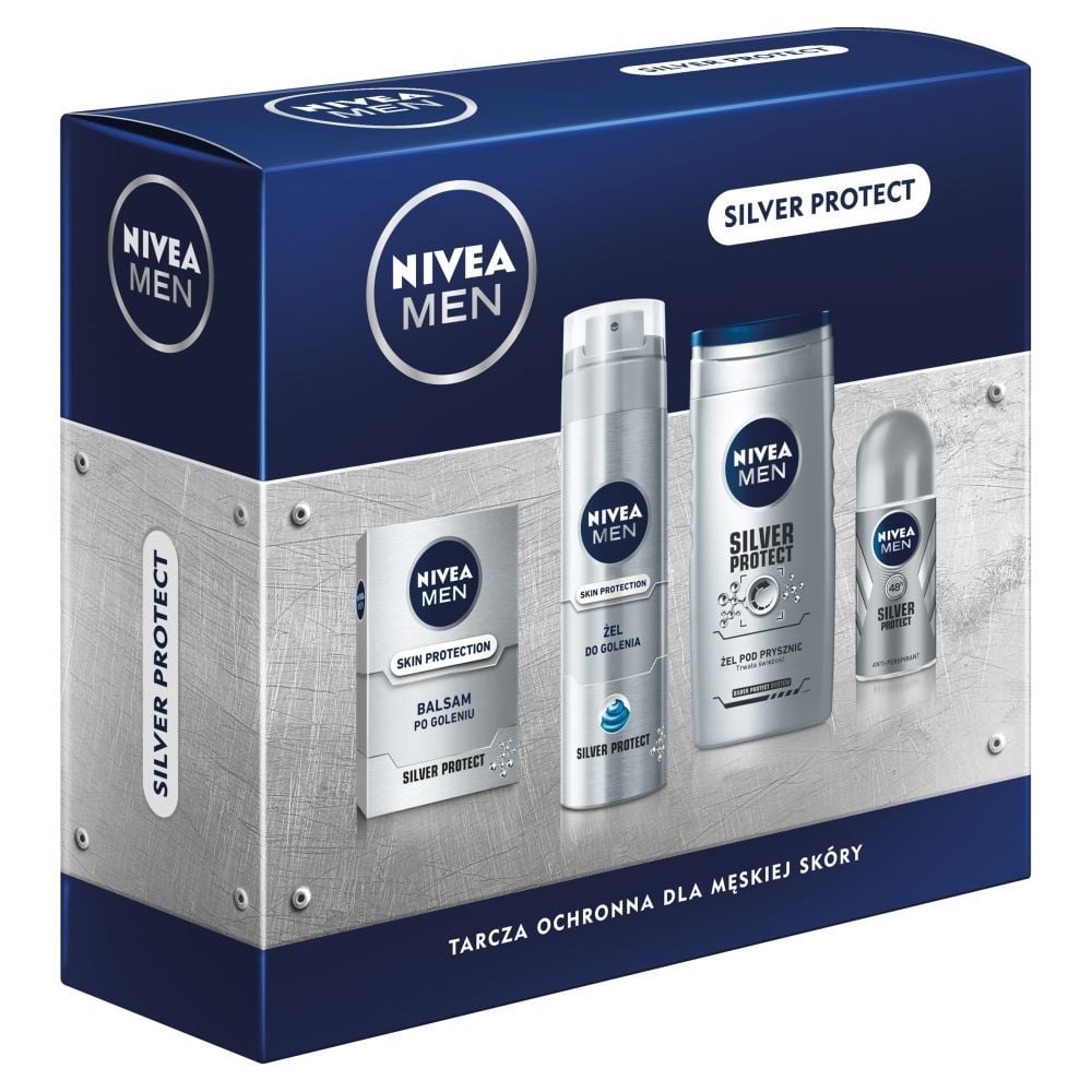 NIVEA MEN Silver Protect Zestaw świąteczny