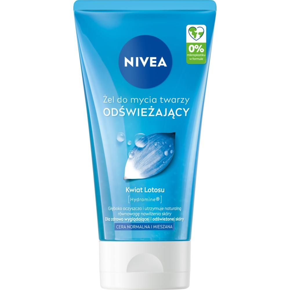 Nivea Odświeżający Żel do mycia twarzy do cery normalnej i mieszanej 150 ml