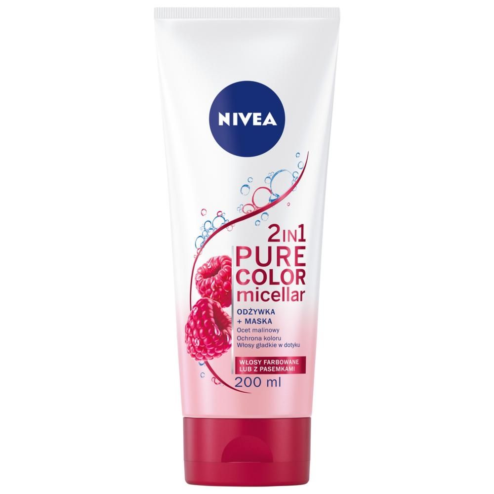 Nivea Odżywka Nivea Pure Color Micellar 2W1 200ml