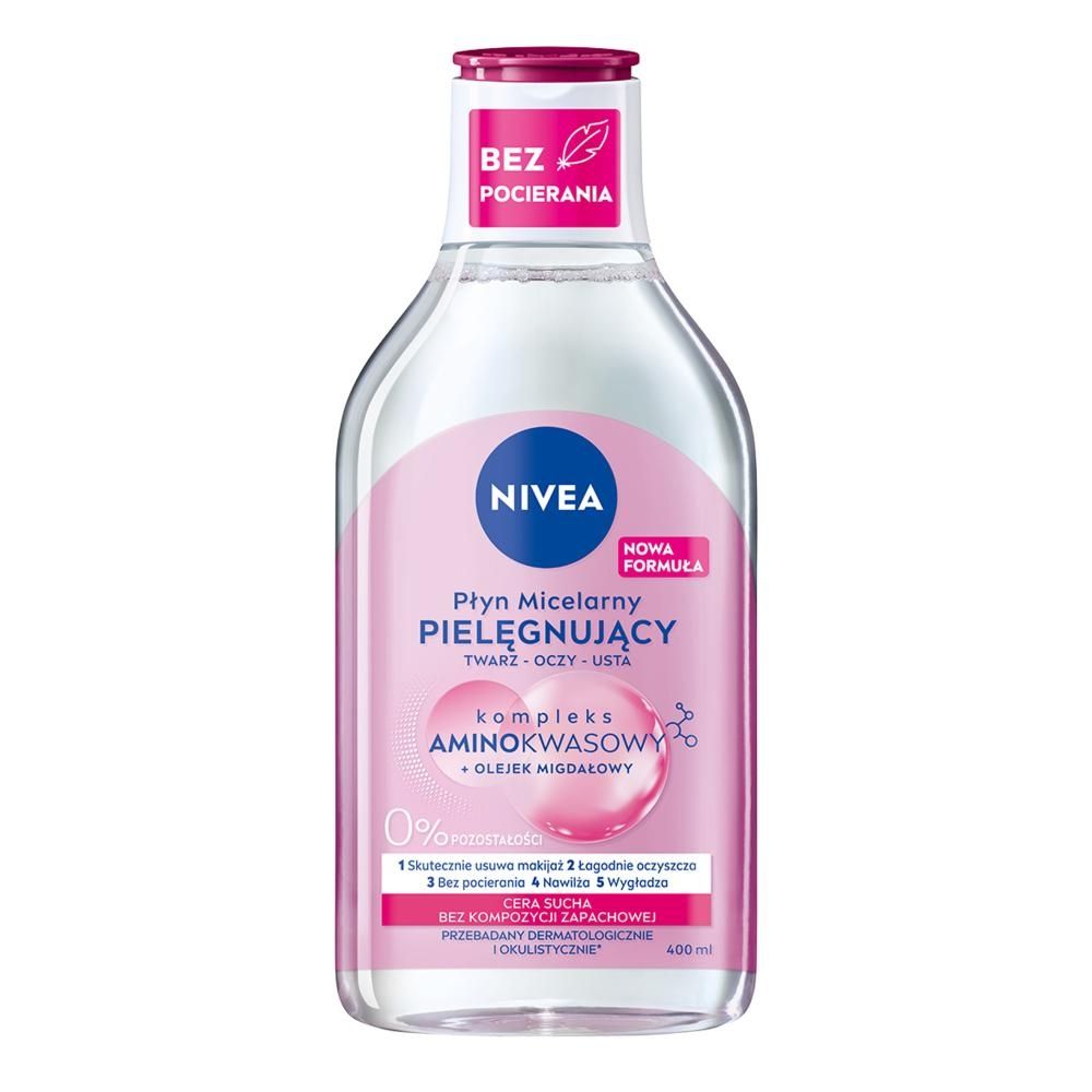 Nivea Pielęgnacyjny Płyn Micelarny do cery suchej 400 ml