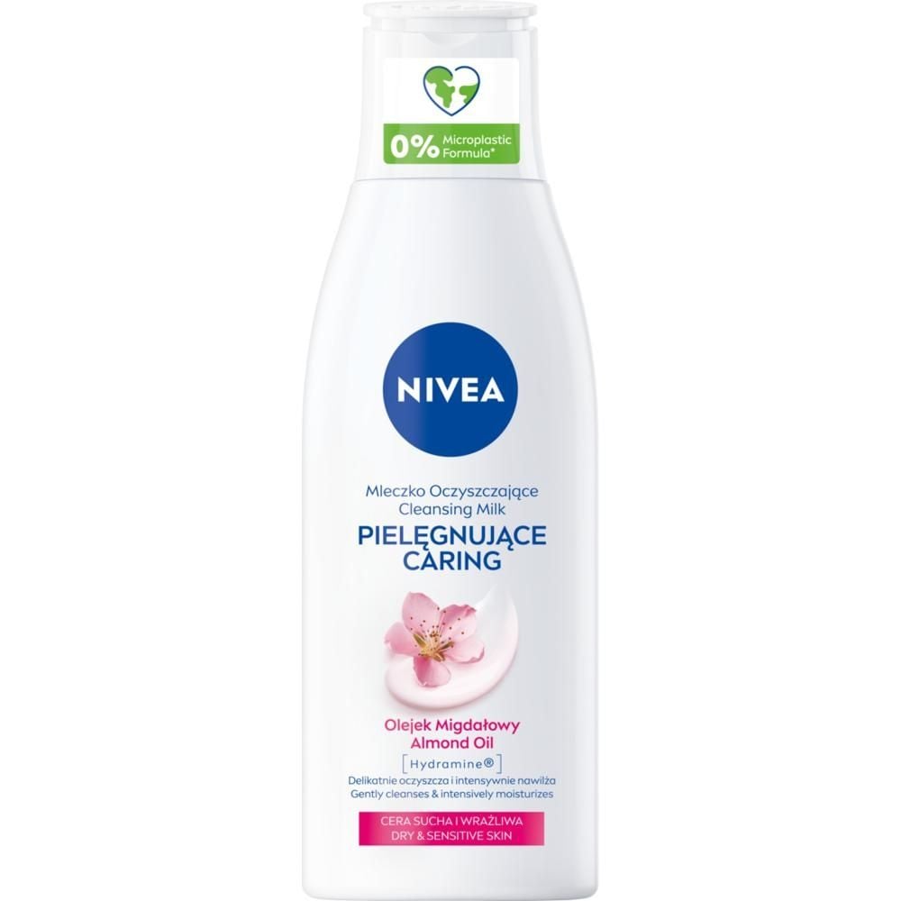 Nivea Pielęgnujące mleczko oczyszczające dla cery suchej i wrażliwej 200 ml