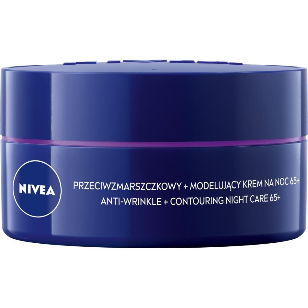 Nivea Przeciwzmarszczkowy + Modelujący krem na noc 65+ 50 ml