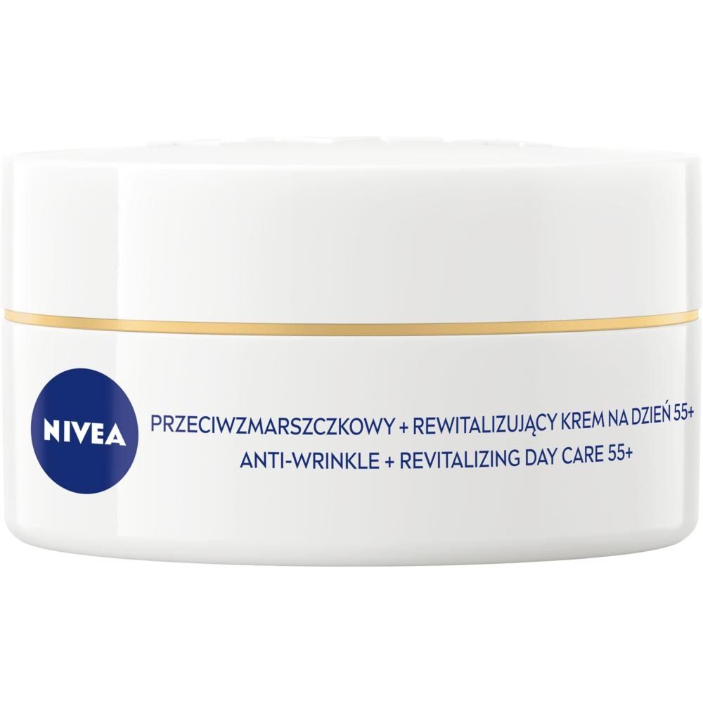 Nivea Przeciwzmarszczkowy + Rewitalizujący krem na dzień SPF 15 55+ 50 ml