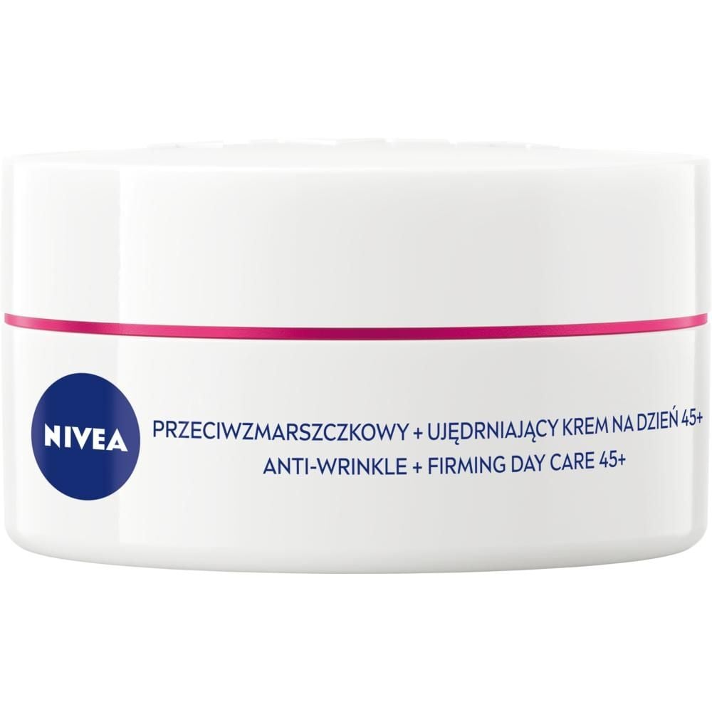 Nivea Przeciwzmarszczkowy + Ujędrniający Krem na dzień 45+ 50 ml