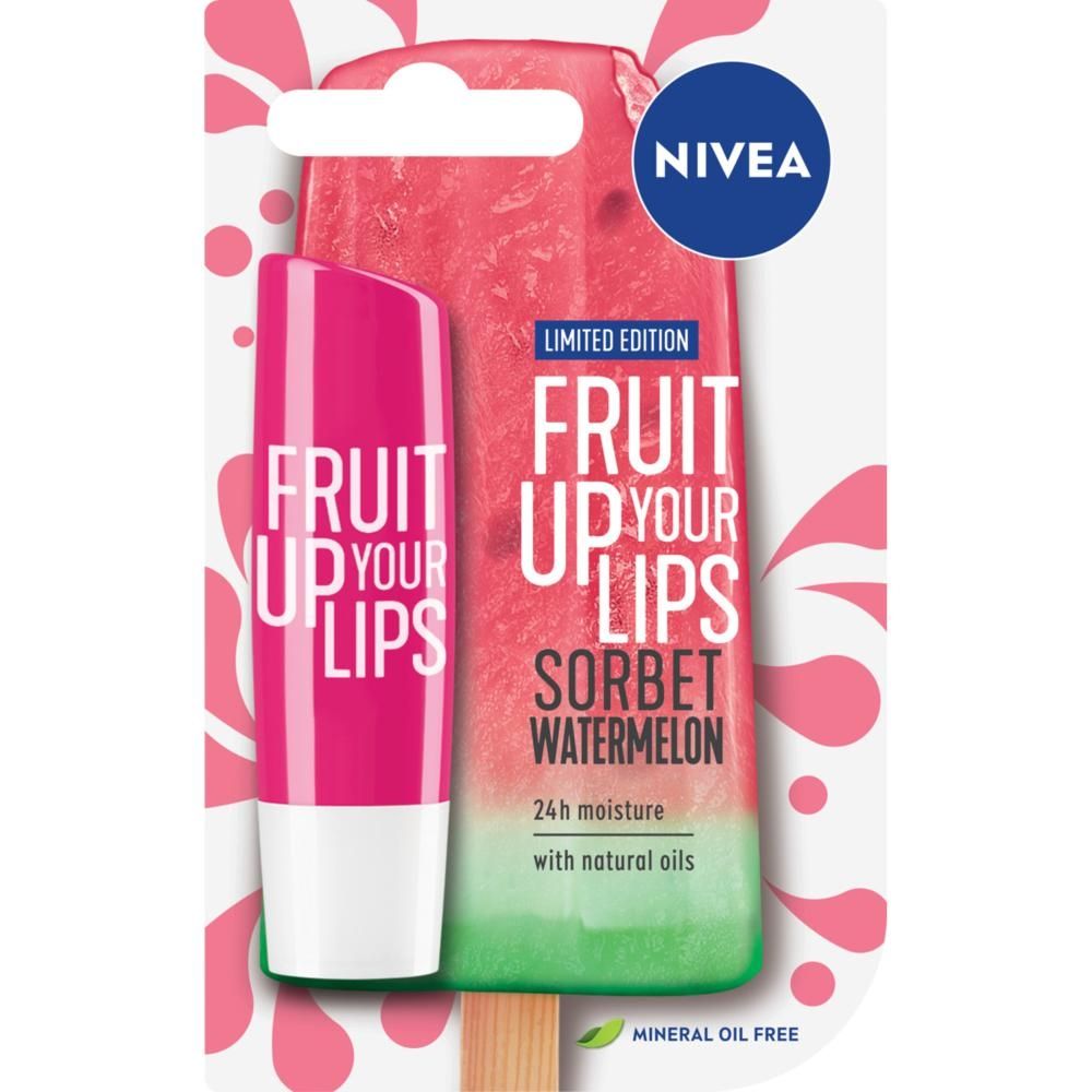 Nivea Sorbet Watermelon Pielęgnująca Pomadka do ust 5,5 ml