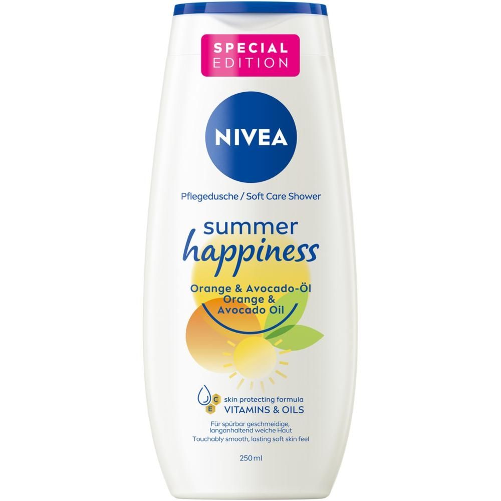 Nivea Summer Happiness Orange & Avocado Oil Żel pod prysznic 250ml