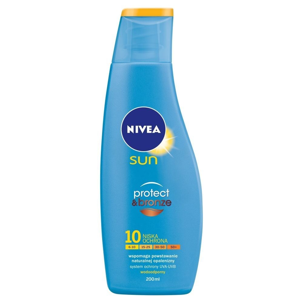 NIVEA Sun Protect & Bronze Balsam do opalania 10 niska ochrona 200 ml