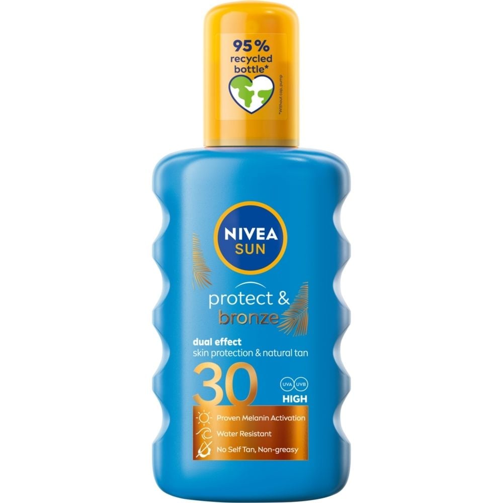 Nivea SUN Protect & Bronze Balsam DO Opalania W Spray'u SPF 30 200 ml