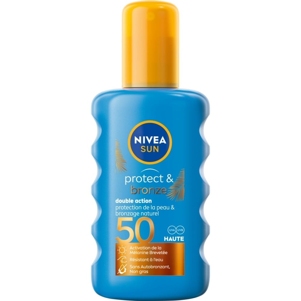 Nivea SUN Spray do opalania SPF 50 Protect & Bronze 200ml