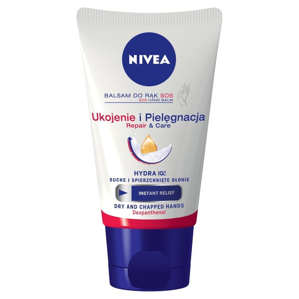 NIVEA Ukojenie i pielęgnacja Balsam do rąk SOS suche i spierzchnięte dłonie 50 ml