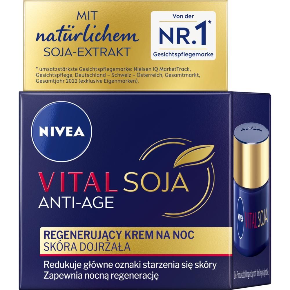 Nivea Vital Soja Regenerujący krem na noc 50ml