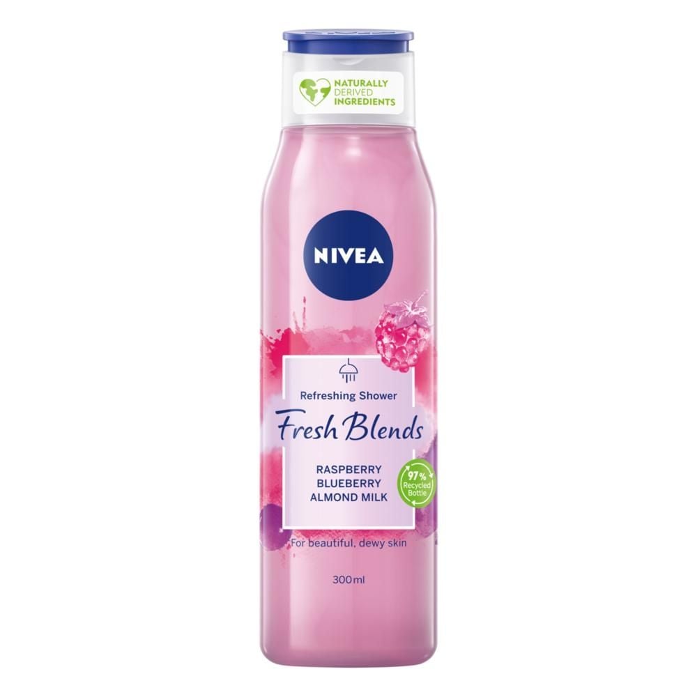 Nivea ŻEL POD Prysznic Nivea Fresh Blends Malina I Borówka 300 ml